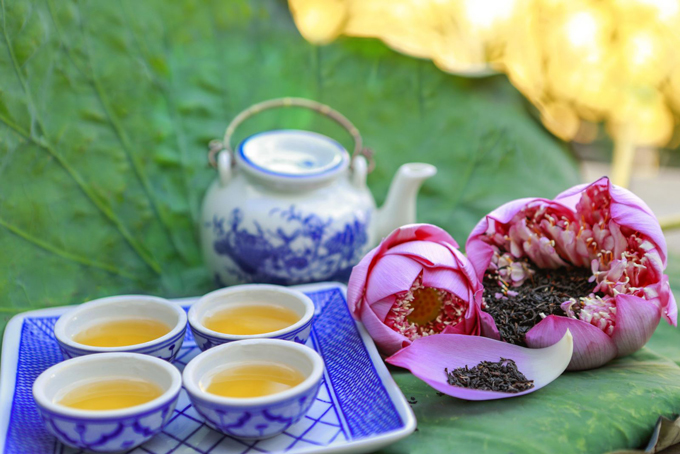Trà sen Tây Hồ – Nguồn gốc của trà sen