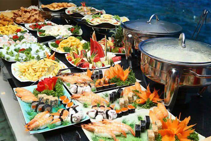 buffet hải sản hà nội 6