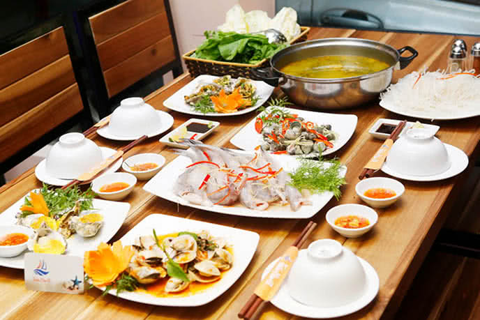 buffet hải sản hà nội 8