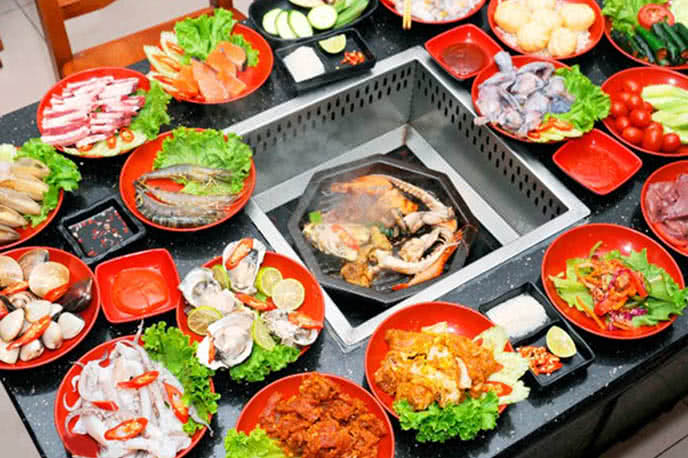 nhà hàng buffet ngon hà nội 12