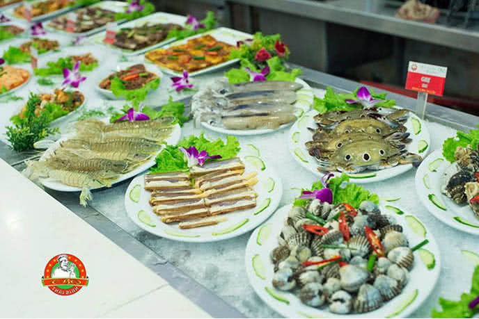 buffet hải sản hà nội 9