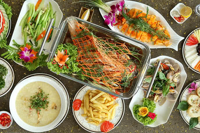 buffet hải sản hà nội 10