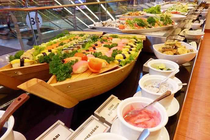 TOP 10 NHÀ HÀNG BUFFET ĂN NGON NHẤT Ở ROYAL CITY 7