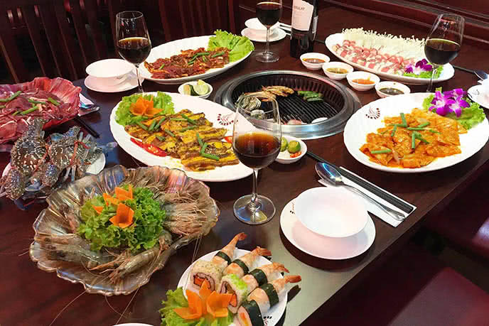 nhà hàng buffet ngon hà nội 5