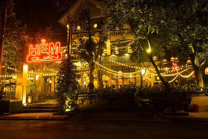 nhà hàng hẻm quán hà nội 4
