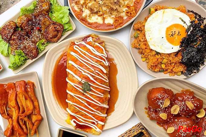 Món ăn nổi bật tại Moon Go – Quang Trung