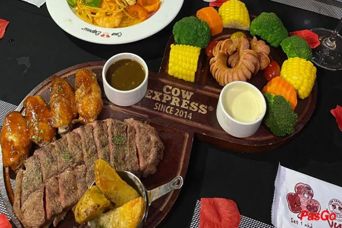 Thưởng thức món Ý ngon giá hợp lý tại nhà hàng steak Cow Express Lê Văn Sỹ