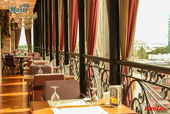Không gian sang trọng đẳng cấp tại nhà hàng D’Maris Cộng Hòa 