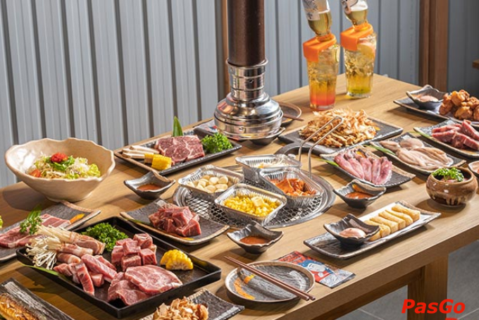 Buffet thịt nướng hấp dẫn tại quán buffet Aeon Mall Bình Tân 