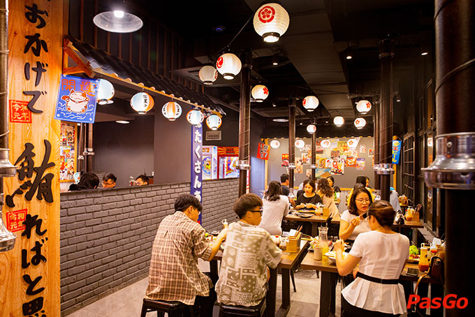 Không gian nhậu kiểu Nhật đường phố chuẩn Izakaya