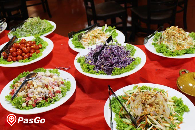 nhà hàng buffet vườn royal city 1