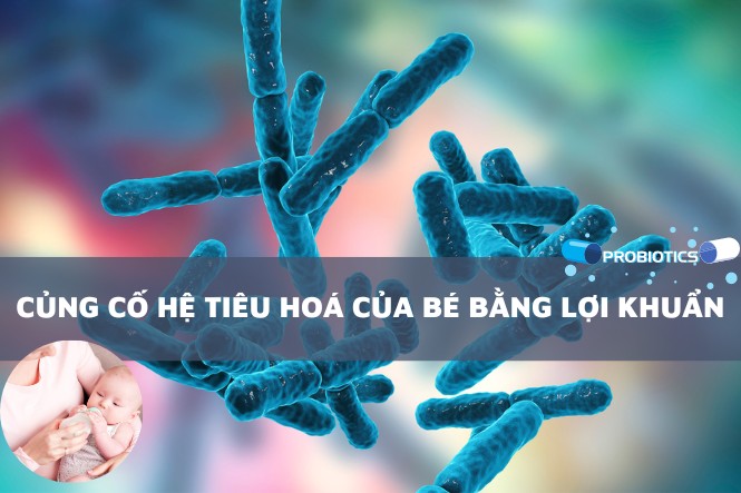 Trẻ đổi sữa bị tiêu chảy phải làm sao: Bổ sung lợi khuẩn