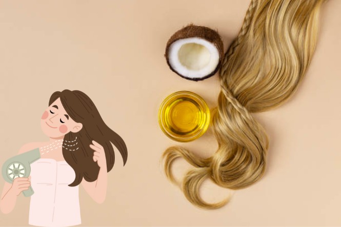 Dưỡng tóc bằng dầu dừa hiệu quả
