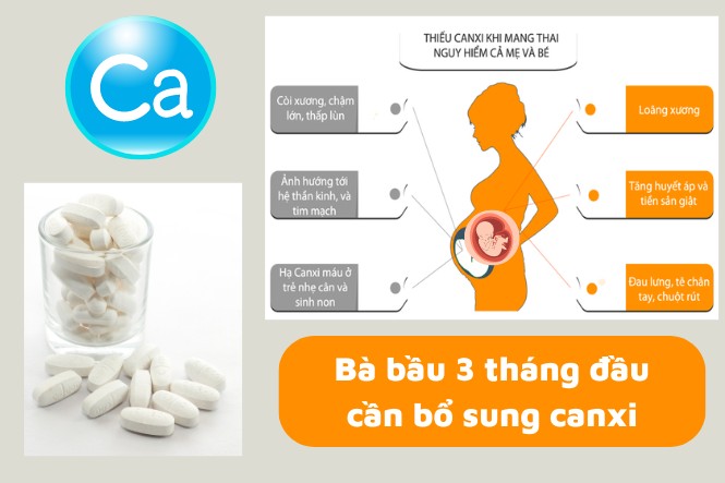 Canxi - khoáng chất qua trọng với mọi bà bầu