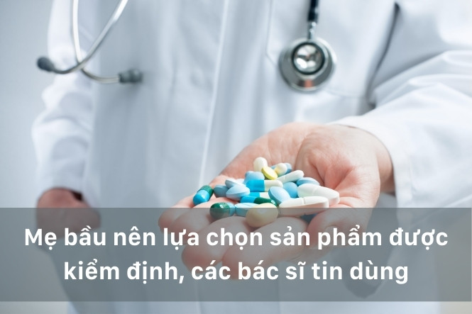 Chọn thuốc canxi cho bà bầu được các bac sĩ tin dùng