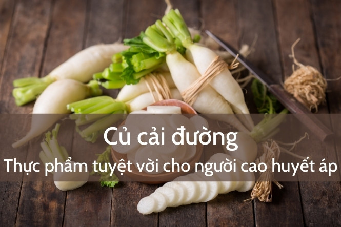 Huyết áp cao nên ăn gì để hạ: Củ cải đường