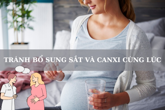 Những lưu ý khi bổ sug canxi cho mẹ bầu