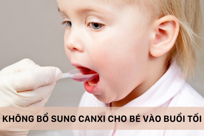 Sai lầm khi cho bé uống thuốc bố sung canxi cho bé 3 tuổi