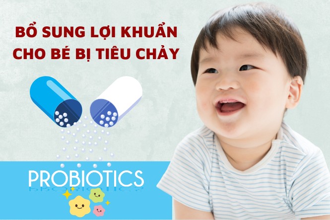 Trẻ em bị nôn và tiêu chảy nên uống men vi sinh