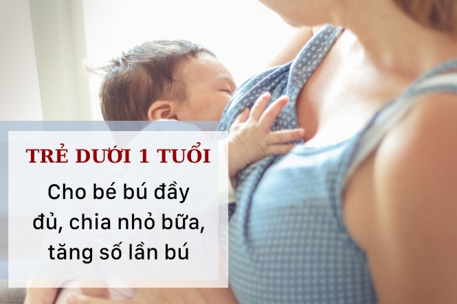Đảm bảo bổ sung đầy đủ dinh dưỡng khi trẻ đi ngoài nhiều lần