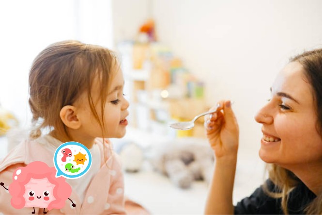 Bổ sung lợi khuẩn để củng cố hệ tiêu hoá cho trẻ