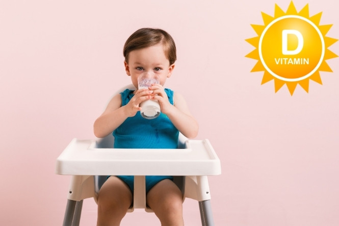 Canxi cho be dưới 1 tuổi nên uống cùng vitamin D
