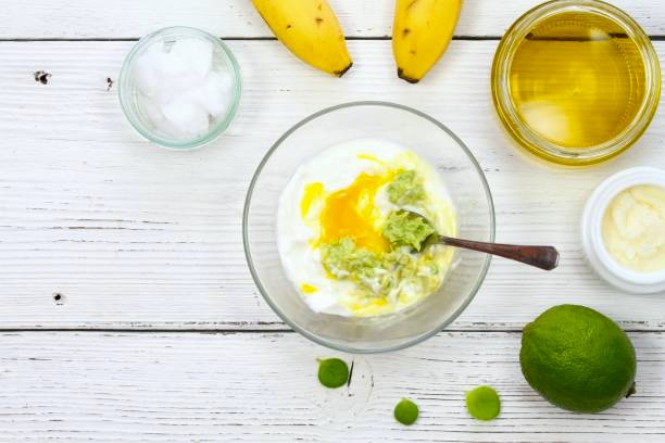 Cách dừng dầu dừa cho tóc kết hợp với chuối