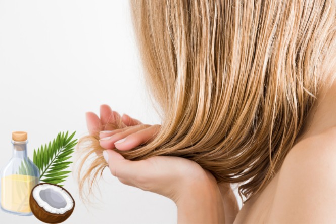 Dầu dừa giúp dưỡng ẩm cho tóc