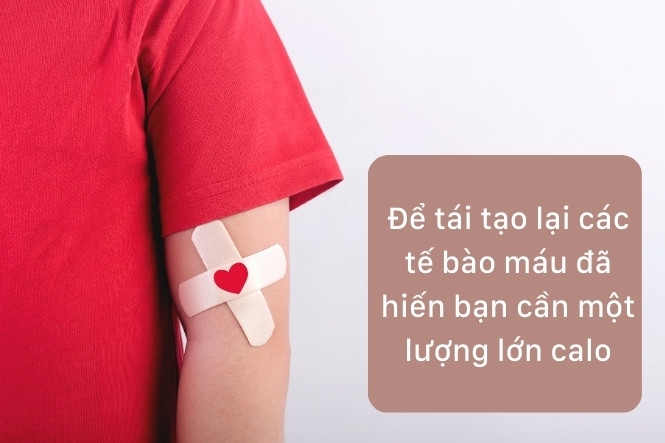 Tại sao hiến máu lại giảm cân