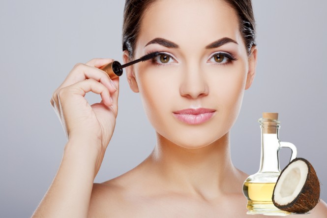 Lưu ý khi dùng dầu dừa dưỡng mi: Lấy lượng vừa đủ