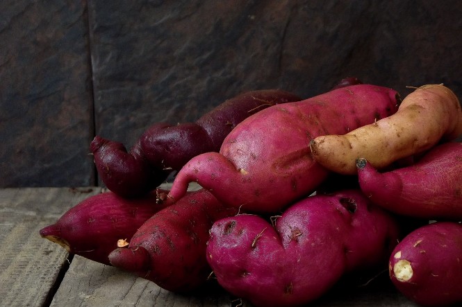 Thức ăn tốt cho tim mạch khoia lang