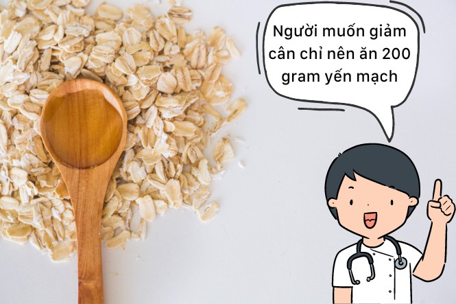 Lưu ý khi sử dụng yến mạch giảm cân
