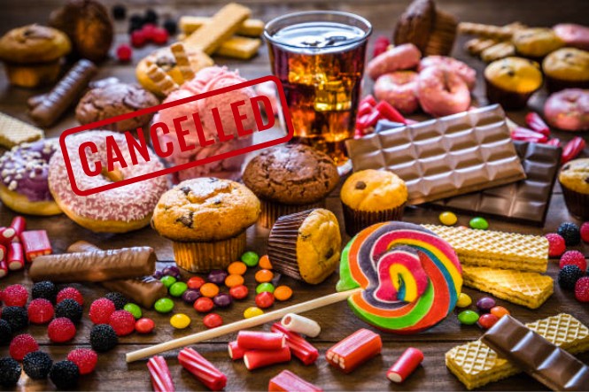 Hạn chế các món ăn nhiều đường và chất béo