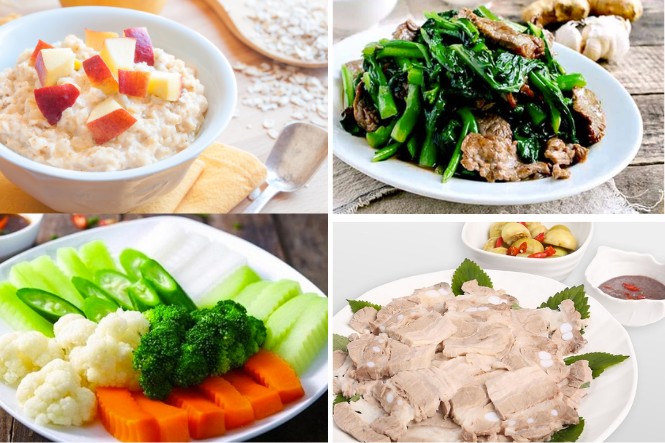 Các món của ngày thứ 9