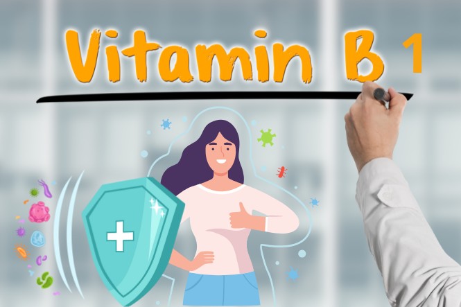Tác dụng của vitamin B1: Giúp tăng cường sức đề kháng