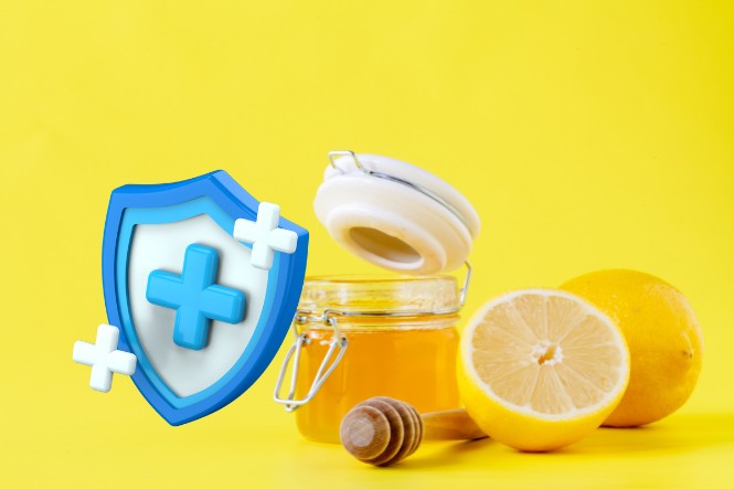 Uống mật ong với chanh có tác dụng gì: Tăng đề kháng