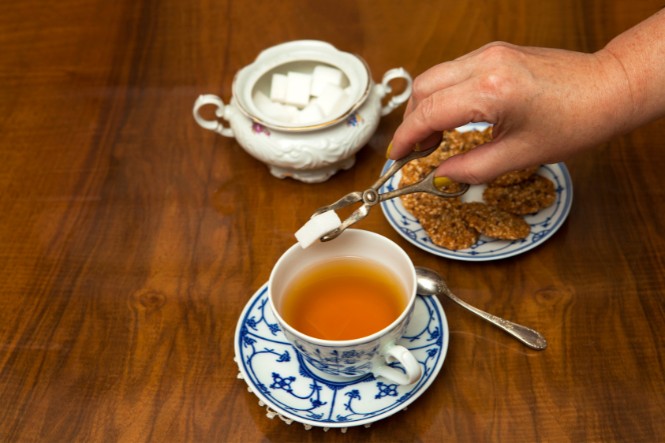 Uống trà đường có mập không phụ thuộc vào lượng đường trong trà