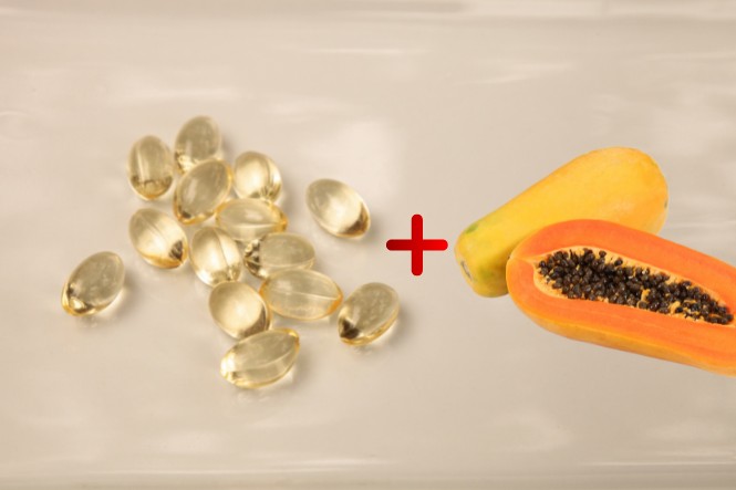Vitamin E có làm trắng da không nếu kết hợp với đu đủ