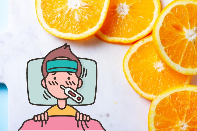 Nên bổ sung vitamin C khi bị ốm