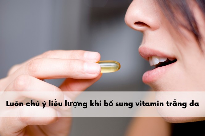 Lưu ý khi dùng viên uống vitamin tổng hợp đẹp da