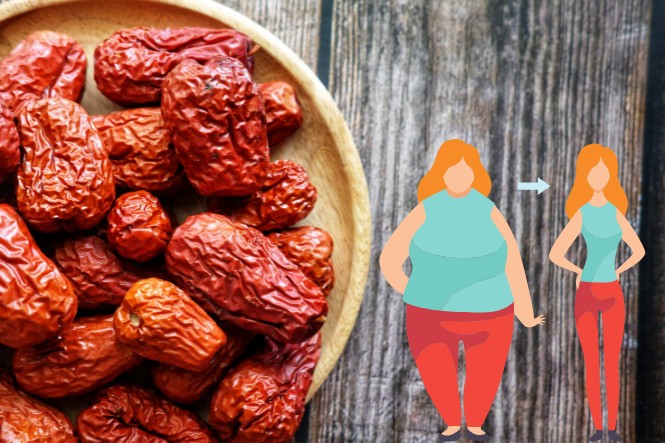 Ăn táo đỏ khô hỗ trợ giảm cân