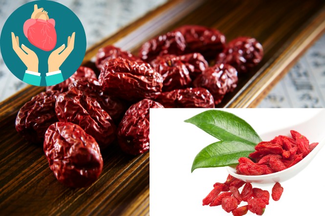 Kỷ tử táo đỏ có tác dụng gì: Tốt cho tim mạch