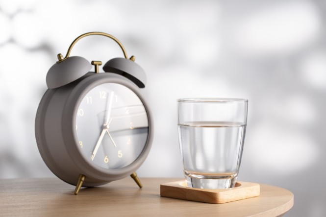 Nuổi tối cung là thời gian uống nước để da đẹp