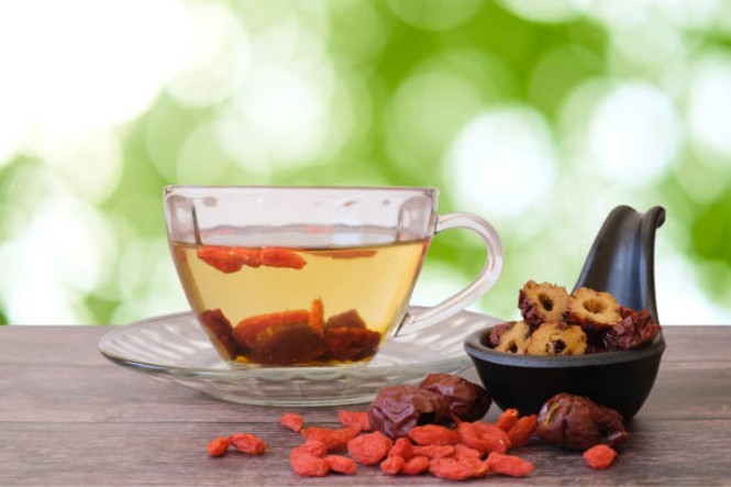 Trà táo đỏ kỷ tử tốt cho sức khoẻ