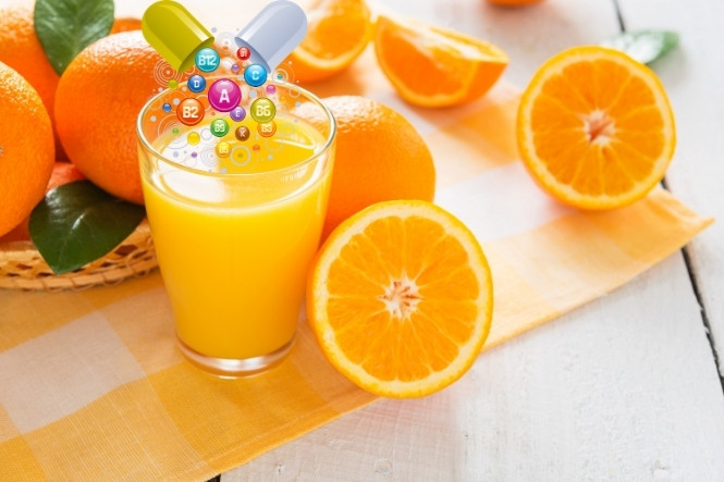 Nước cam chứa rất nhiều vitamin thiết yếu tốt cho sức khoẻ