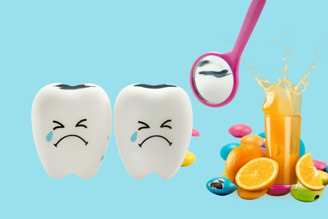 Uống nước cam nhiều có tốt không: Không tốt cho men răng