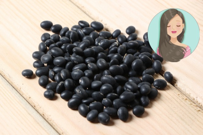 Đỗ đen là thực phẩm tốt cho tóc