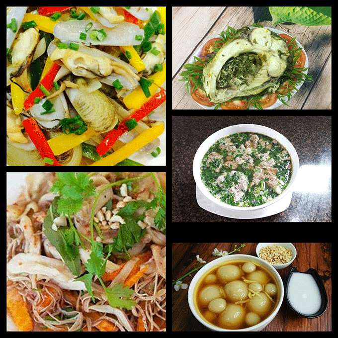 11  Thực đơn tháng 6