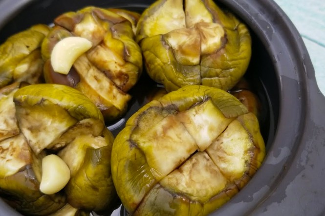 Cách làm cà ghém muối