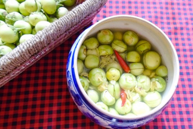 Muối cà kiểu miền Bắc